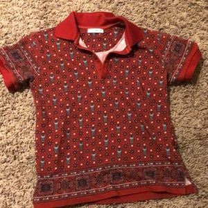 BOYS Authentic Dolce & Gabbana Red Polo Size 5
